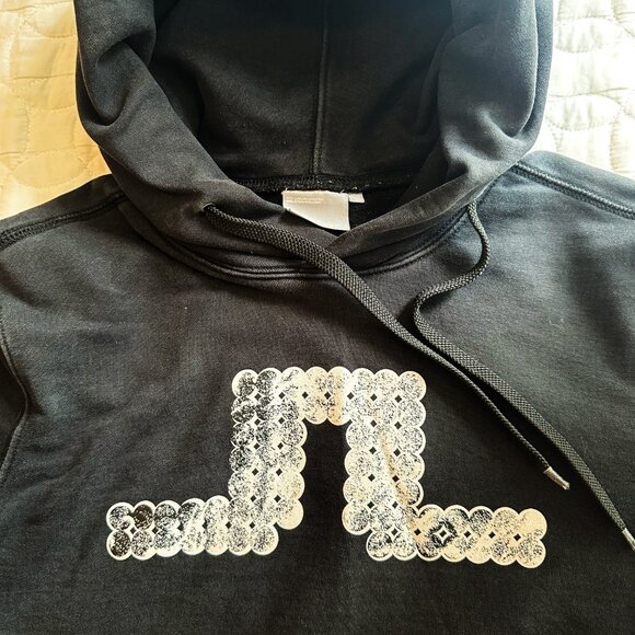 Black J. Lindeberg hoodie - Picture 2 of 3